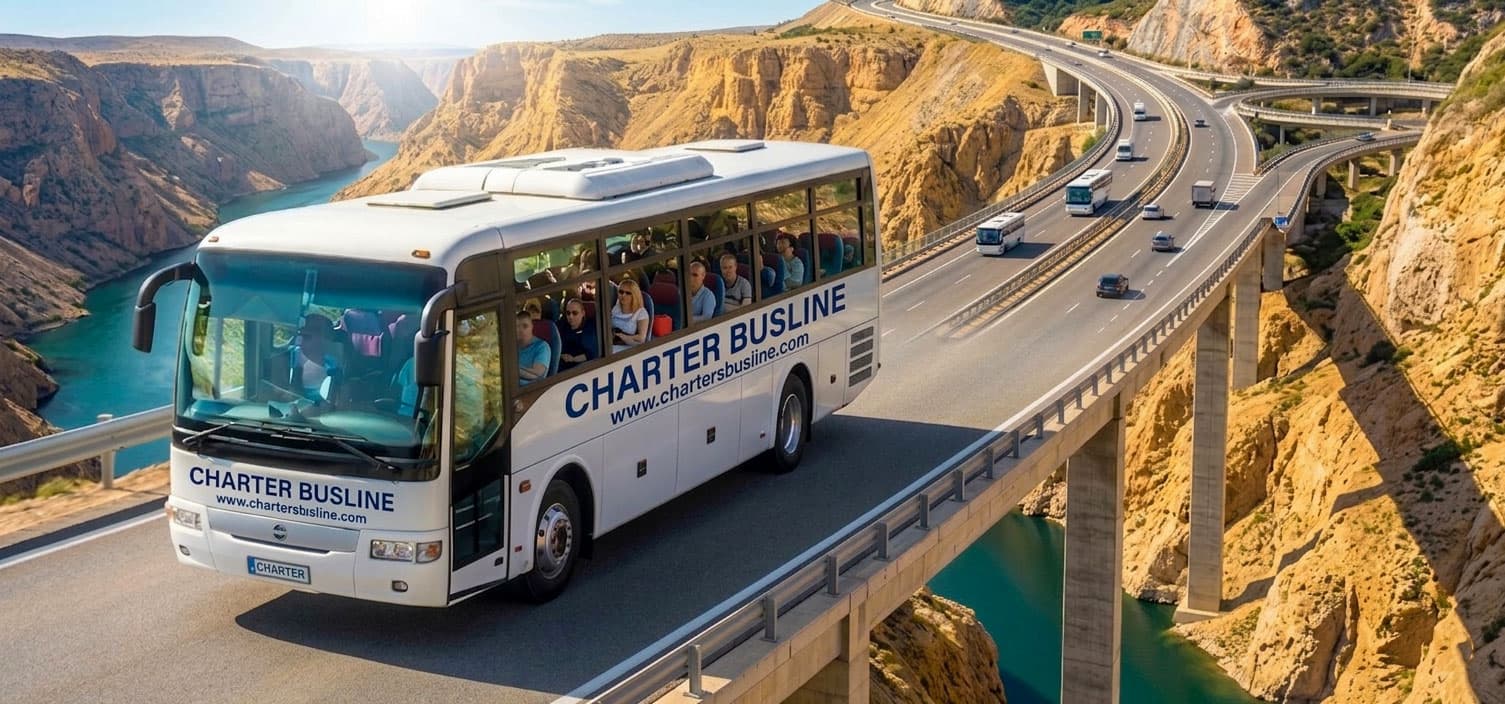 Charter Bus Background